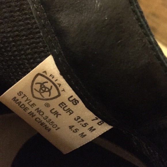 Black Lace up Boots - Picture 2 of 4